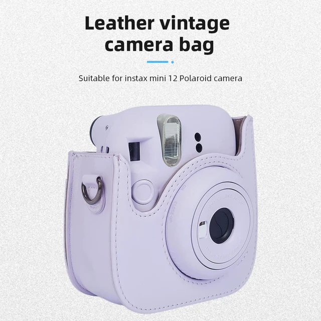 For Fujifilm Instax Mini 12 Camera Case Protective Carry Bag Cover Travel  Bag with Shoulder Strap For Camera Accessories