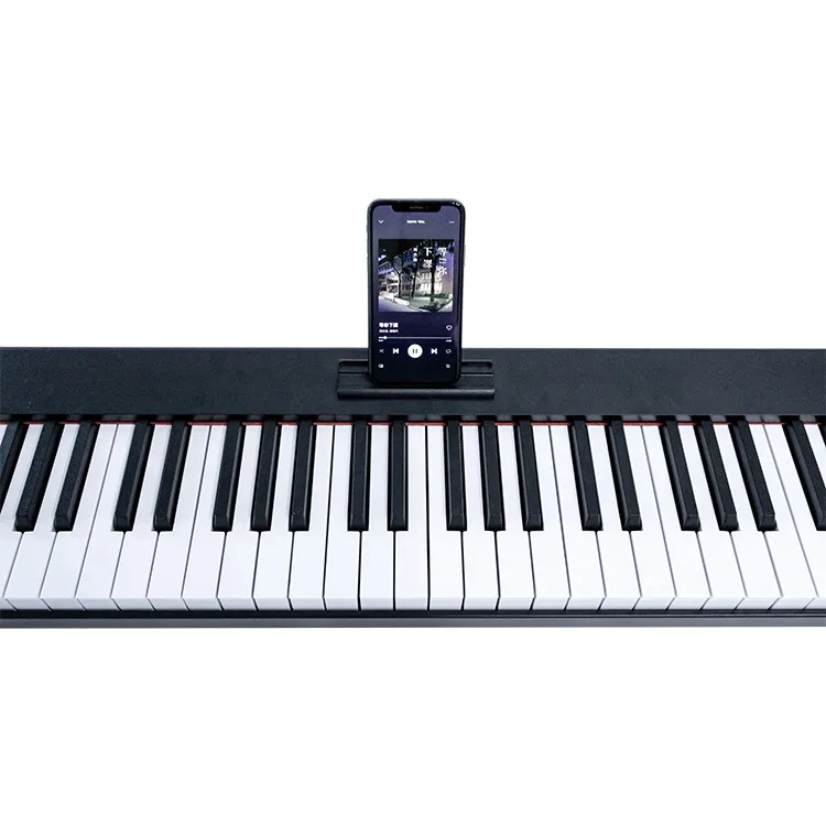 88 Keys Electronic Lithium Battery Midi Keyboard