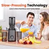 Cold Press Juicer,JoyBear Slow Masticating Machines with 4.3" Extra Large Feed Chute Fit Whole Fruits Vegetables Easy Clean Self 5