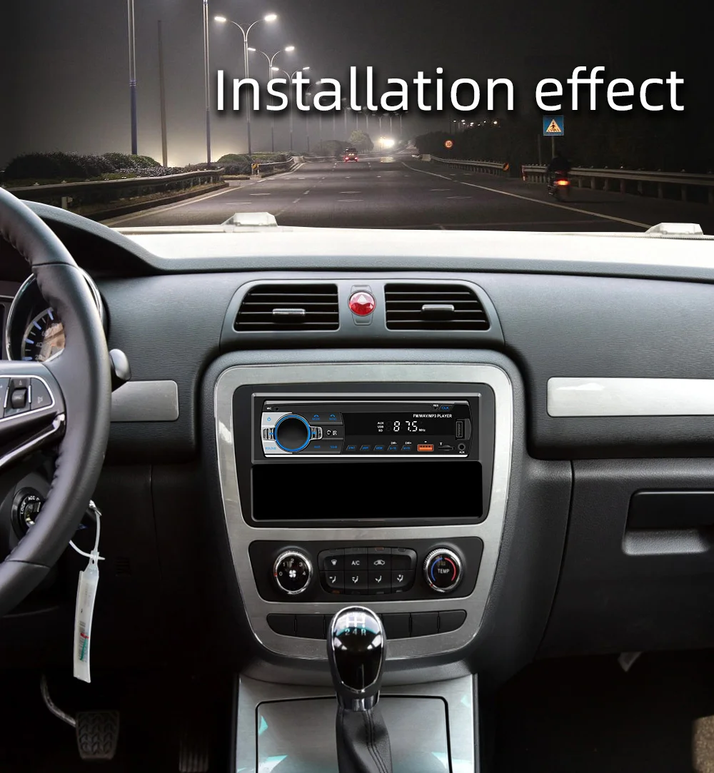 Car Radio Car Radio Stereo Player Digital Bluetooth MP3 Player JSD-530 520 60Wx4 FM Audio Stereo Music USB/SD with In Dash AUX Input