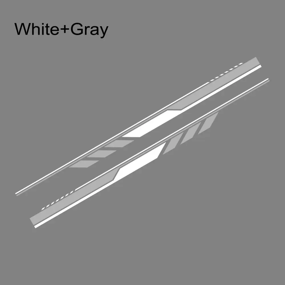 Car Side Door Sticker Creative Stripes Vinyl Decals Trims Auto Accessories