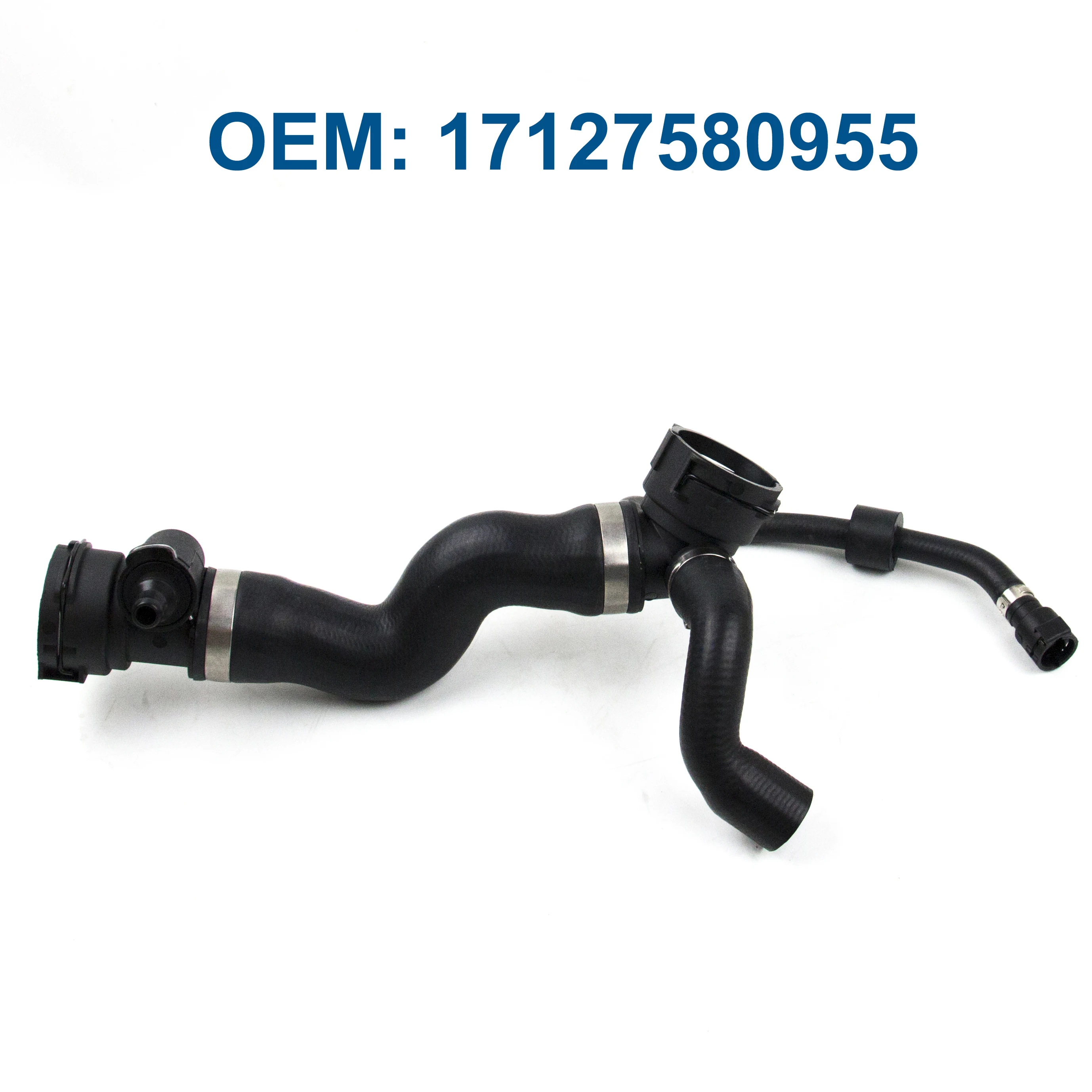 

17127580955 Water Tank Connection Upper Radiator Hose for BMW 7' F01/7' F02 730i Rubber Coolant Liquid Water Pipe Free Shipping