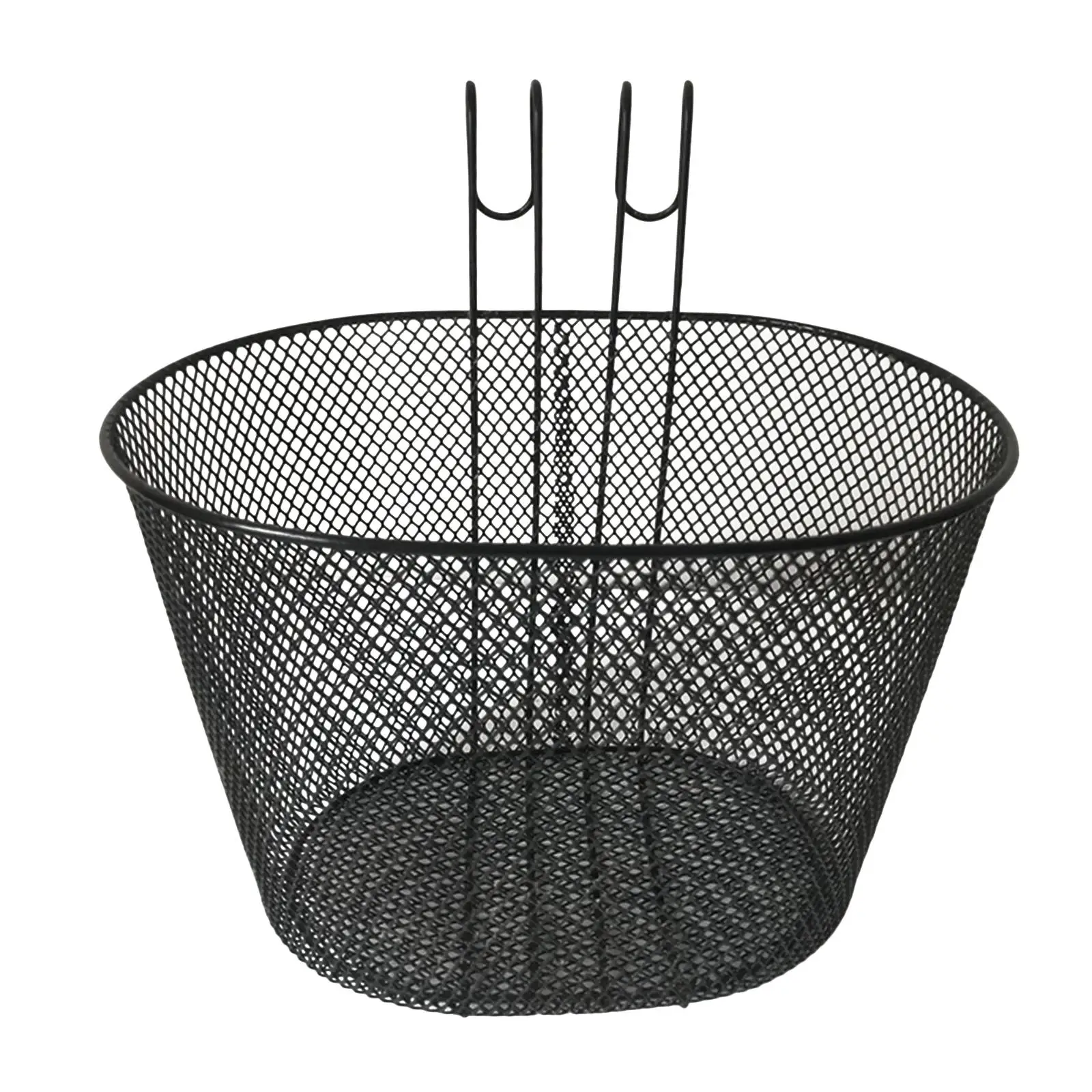 Iron Mesh Bike Bicycle Basket Quick Release Durable Portable for Mountain Bike Front Handlebar Adjustable Removable for Women