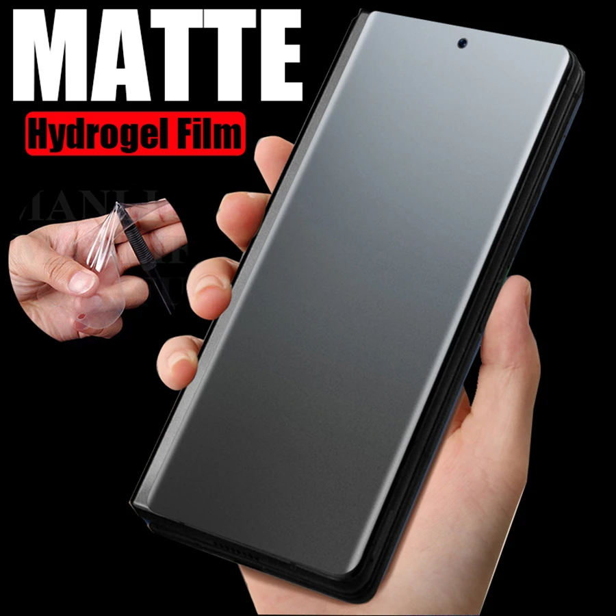 3Pcs Matte Hydrogel Film On The Screen Protector For Realme 8 7 6 5 Pro Screen Protector For Realme Gt Neo 2 Gt Master Explorer