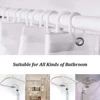 Animal Dog Shower Curtains 3D Printed Bathroom Decor Waterproof Polyester Cloth Children's Bath Curtain Washable With Hooks 4