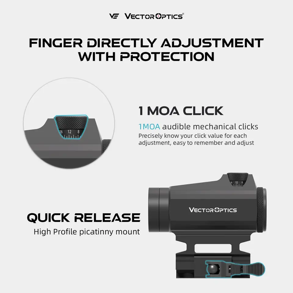 Vector Optics Maverick Series レッドドットサイト & 3x22