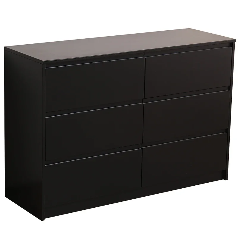 

XK Chest of Drawers Nordic Solid Wood Eight Spares Cabinet Bedroom Wall Locker Home Large Capacity Storage