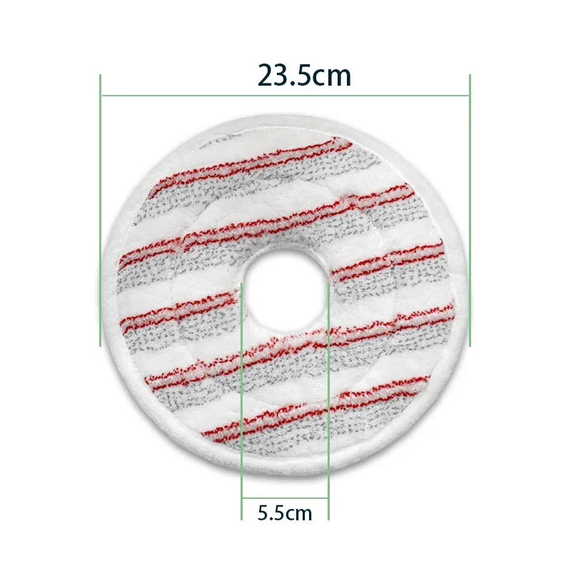 Ultra-Absorbent Microfibre Cleaning Cloth Set - Spin Mop Refills & Vacuum Accessories, 2-Pack