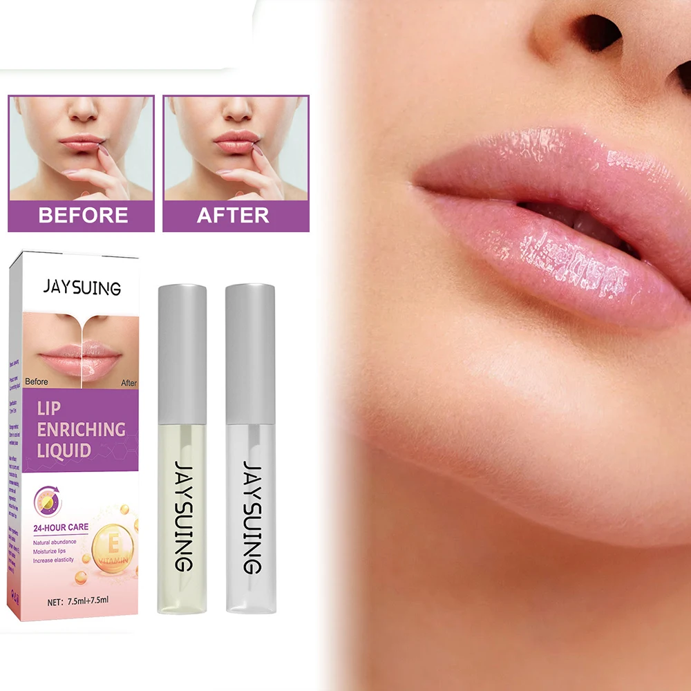 

Moisturizer Plumper Lip Reduce Lip Lines Improves Dryness Peeling Morning and Evening Liquid Care Increase Elasticity