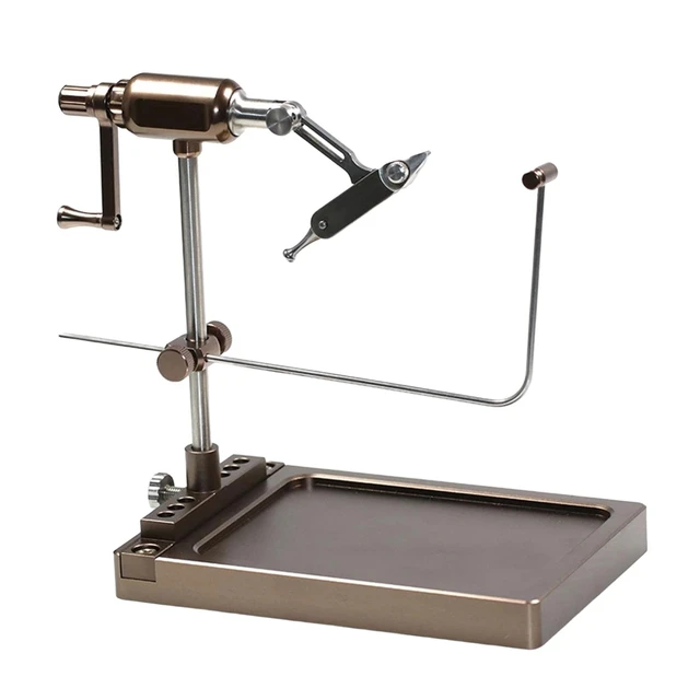 Rotary Fly Tying Vise Table, Metal Practical Flies Tying Tool Fly Gear  Multiple Adjustments DIY Lure Maker, Fishing Accessories - AliExpress