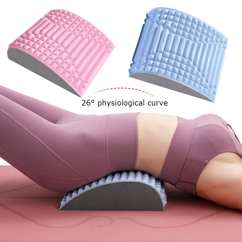 

Neck & Back Stretcher Neck Lumbar Support Massager For Neck Waist Back, Sciatica, Herniated Disc Pain Relief Massage Relaxation