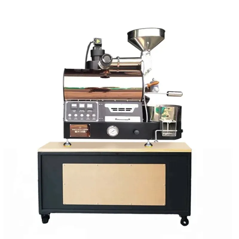 Coffee roaster 1 kg 2 kg 3 kg Coffee machine table with moving wheels ...