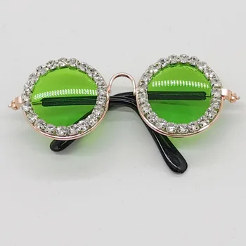 Lunettes de Soleil avec Diamants pour Petits Chiens et Chats - Élégance et Protection pour la Plage - 2025 - Doglovedesign : Vêtement et accessoires pour chiens