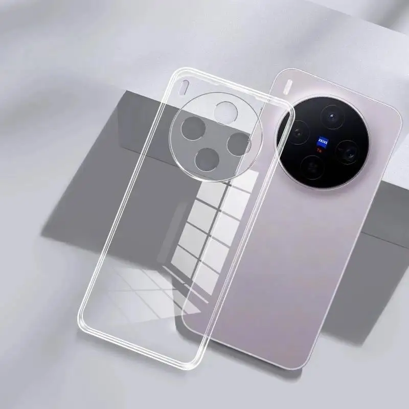 Ultra Thin Soft TPU Silicone Back Cover - Clear Protective Phone Case Shell