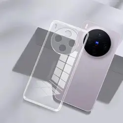 Ultra Thin Soft TPU Silicone Back Cover - Clear Protective Phone Case Shell for VIVO X300Pro (Clear)