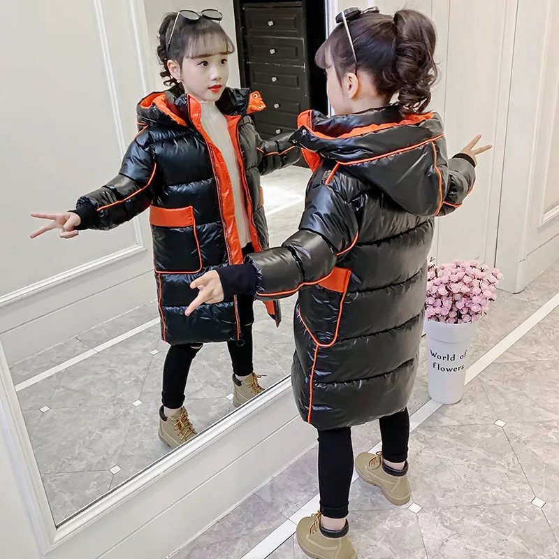Cappotto Piumini Inverno 2019 Bambina Cappotto Imbottito In Cotone