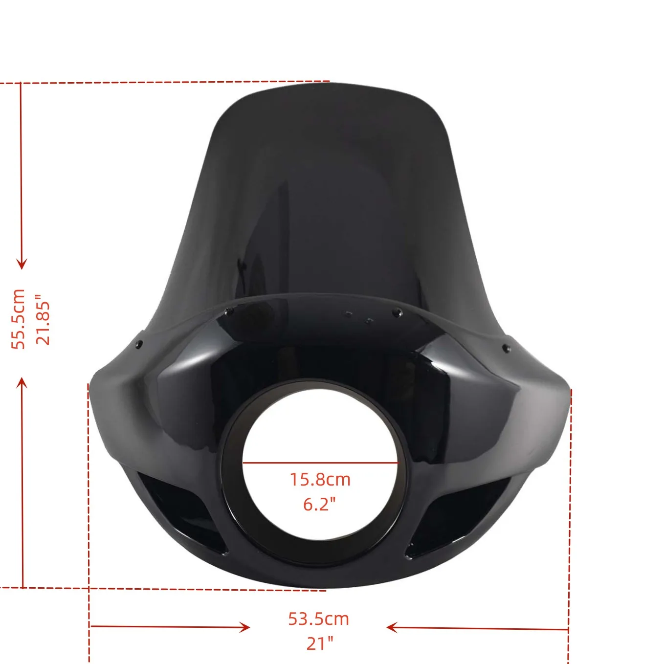 5 3/4" Headlight Fairing for Harley Harley Sportster XL883 XL1200 Road King Electra Glide Dyna Low 2006-2011 Nightster 2007-2012 motorcycle fairing