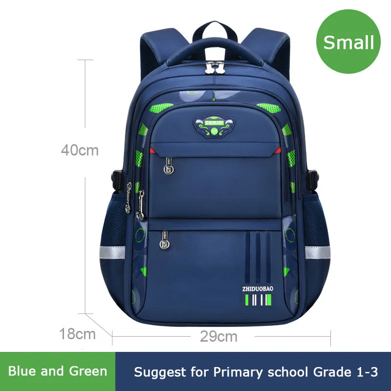 Small blue and green
