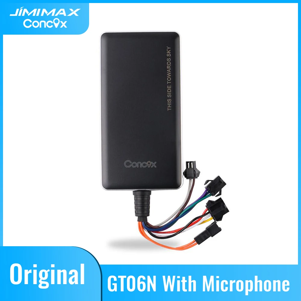 Rastreador Gps 2g de veículo de jimimax gt06n para o carro 9-36v escondido ouvindo remoto bloco do motor sos dispositivo de alarme gsm localizador dc