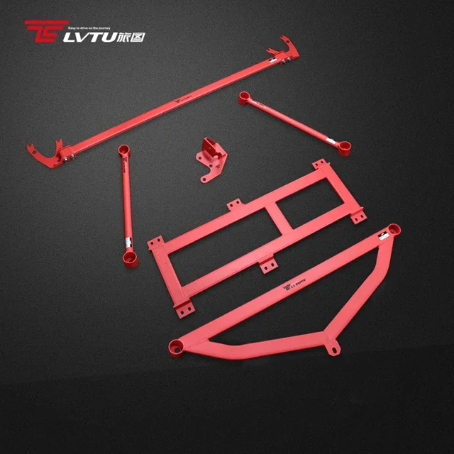 Fabrikant Aluminium Voorkant Strut Bar Voor Corolla Levin-Versterken Bar Auto Racing Balans Toren Brace