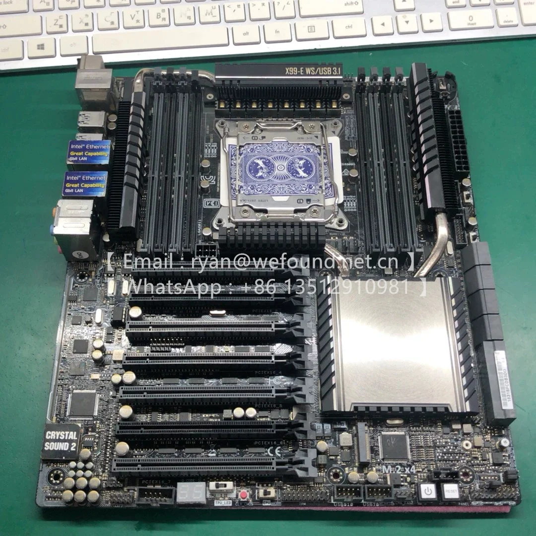 X99-E WS/USB3.1 X99-E WS X99-DELUXE X99-E-10G WS 10G LAN (X550-AT2) 마더보드