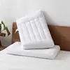 Children Pillow Cotton Feather Velvet Solid Low Flat Pillow Neck Protection Ultra Thin Pillow Adult Bedding Without Pillowcase 3