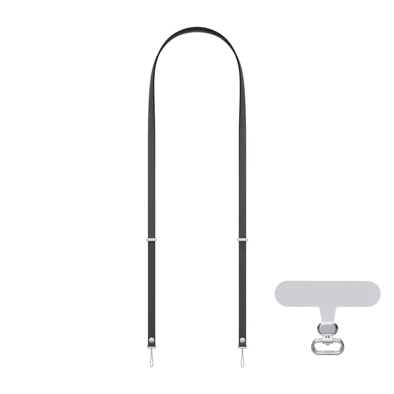 Magnetic Crossbody Phone Lanyard with Universal Clip and Woven Strap