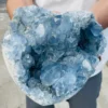 Natural Blue Celestite Geode Quartz Crystal Mineral Specimen Healing 2