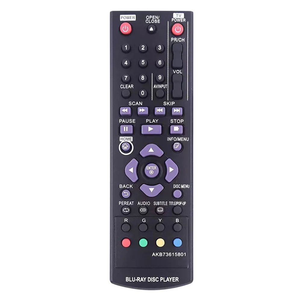 Remote Control | Dvd Player - Remote Control Akb73615801 Lg