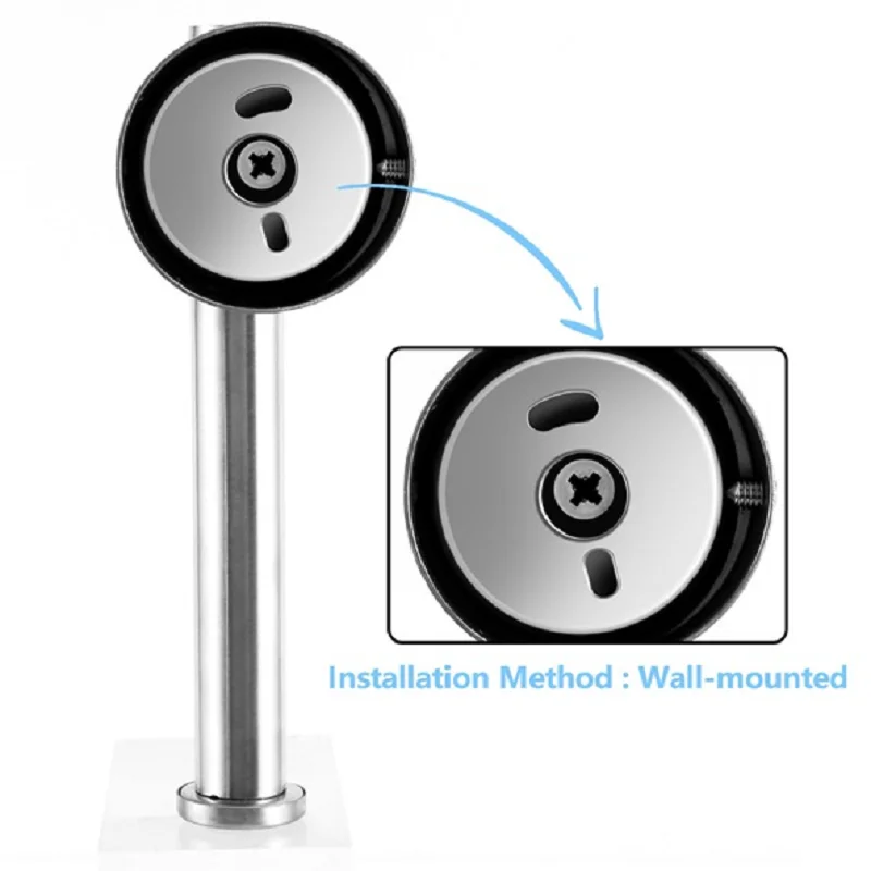 SUS 304 Stainless Steel Toilet Paper Holder,Round Tissue Holder,Paper Roll Dispenser