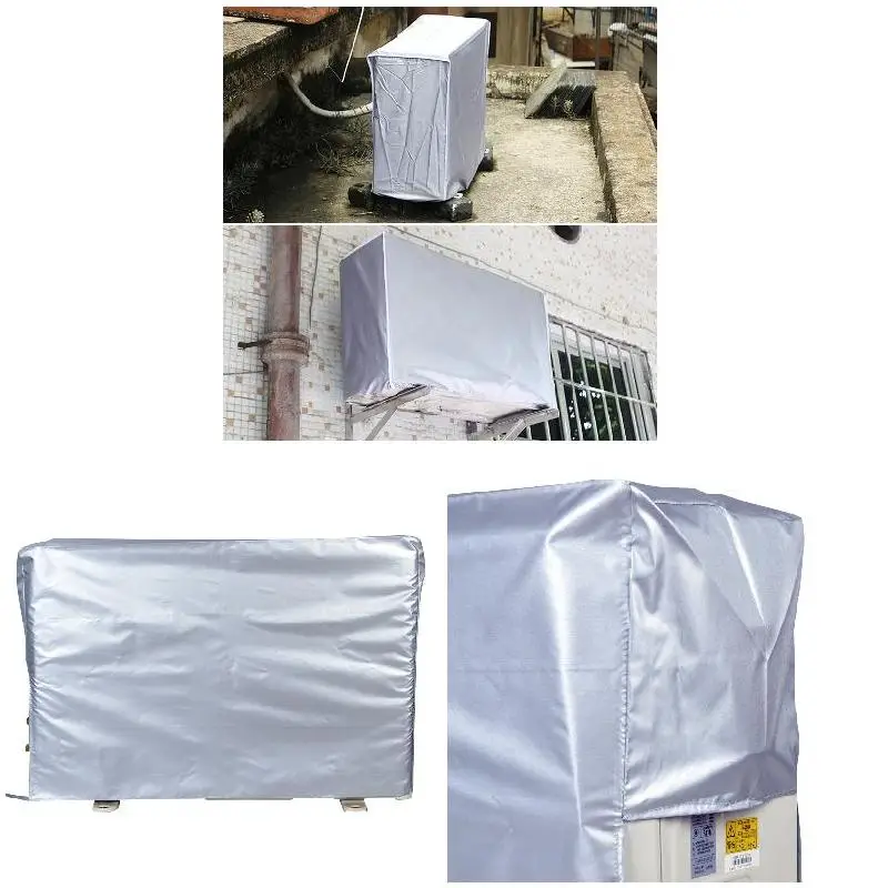 

Air Conditioner Cover Anti-Dust Anti-Snow Waterproof Sunproof Conditioner Protectors For Outdoor