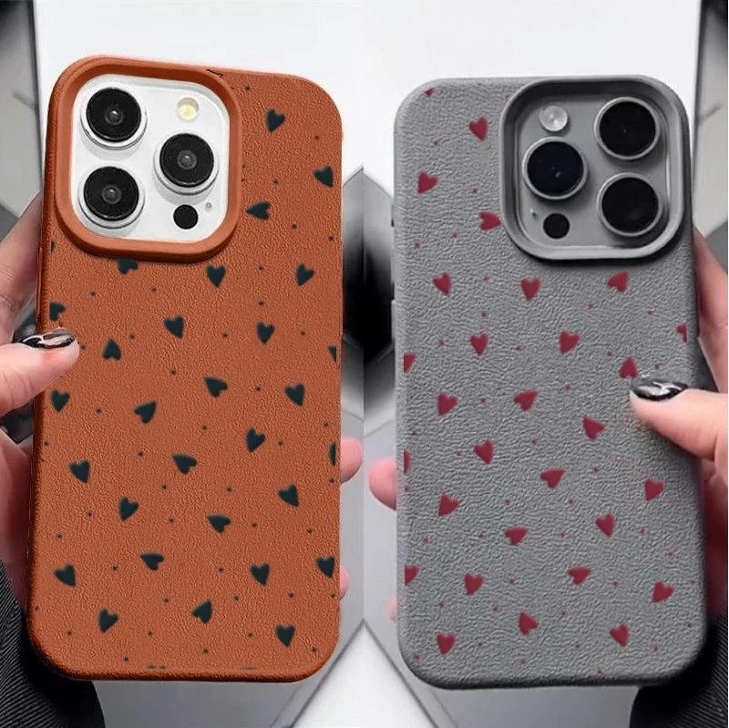 Love Heart Protective Phone Case - Stylish and Durable Cover