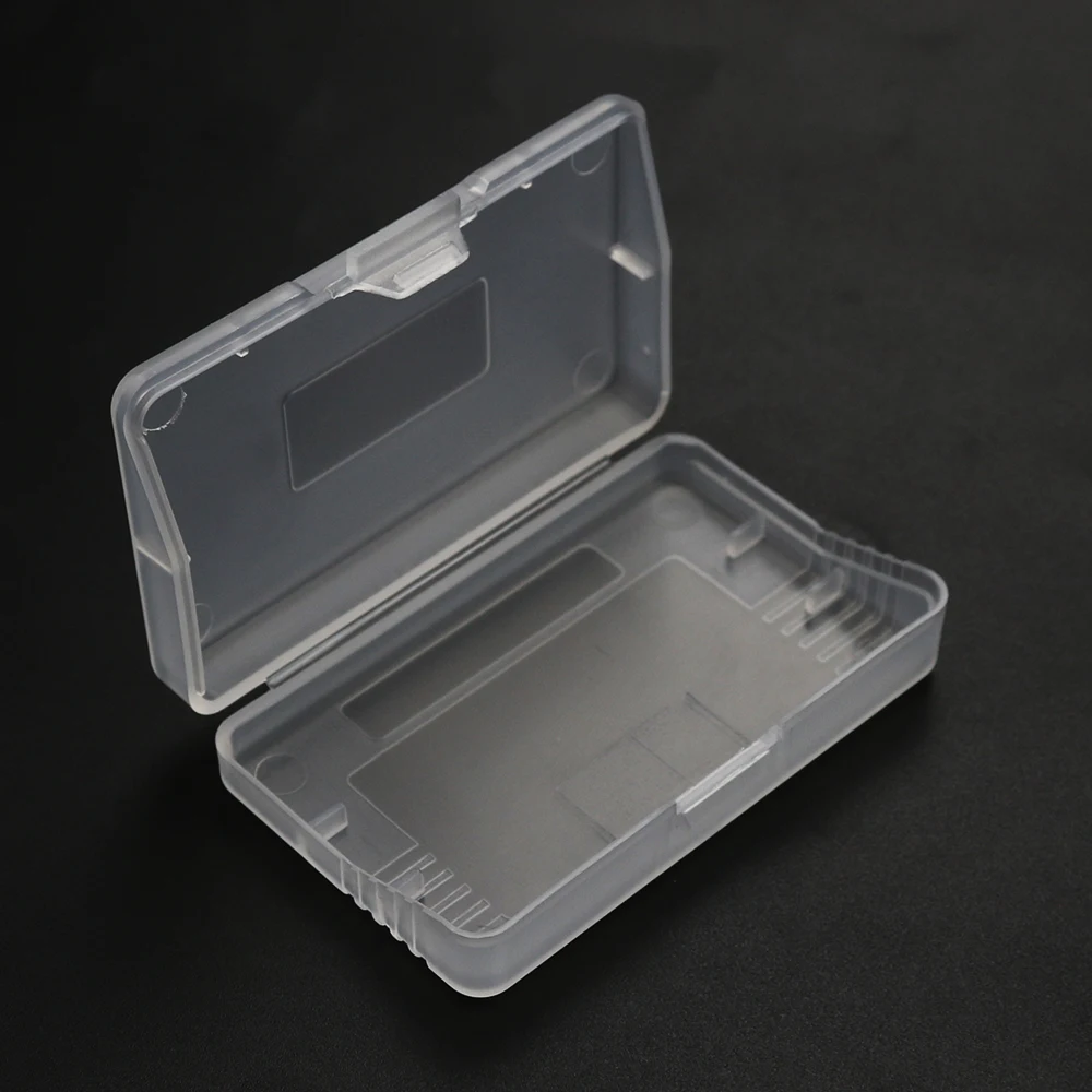 Étui transparent pour cartouche de jeu Gameboy Advance GBA GBC GBP, 5 pièces, couvercle de boîte en plastique anti-poussière pour nintendo Gameboy Color Pocket