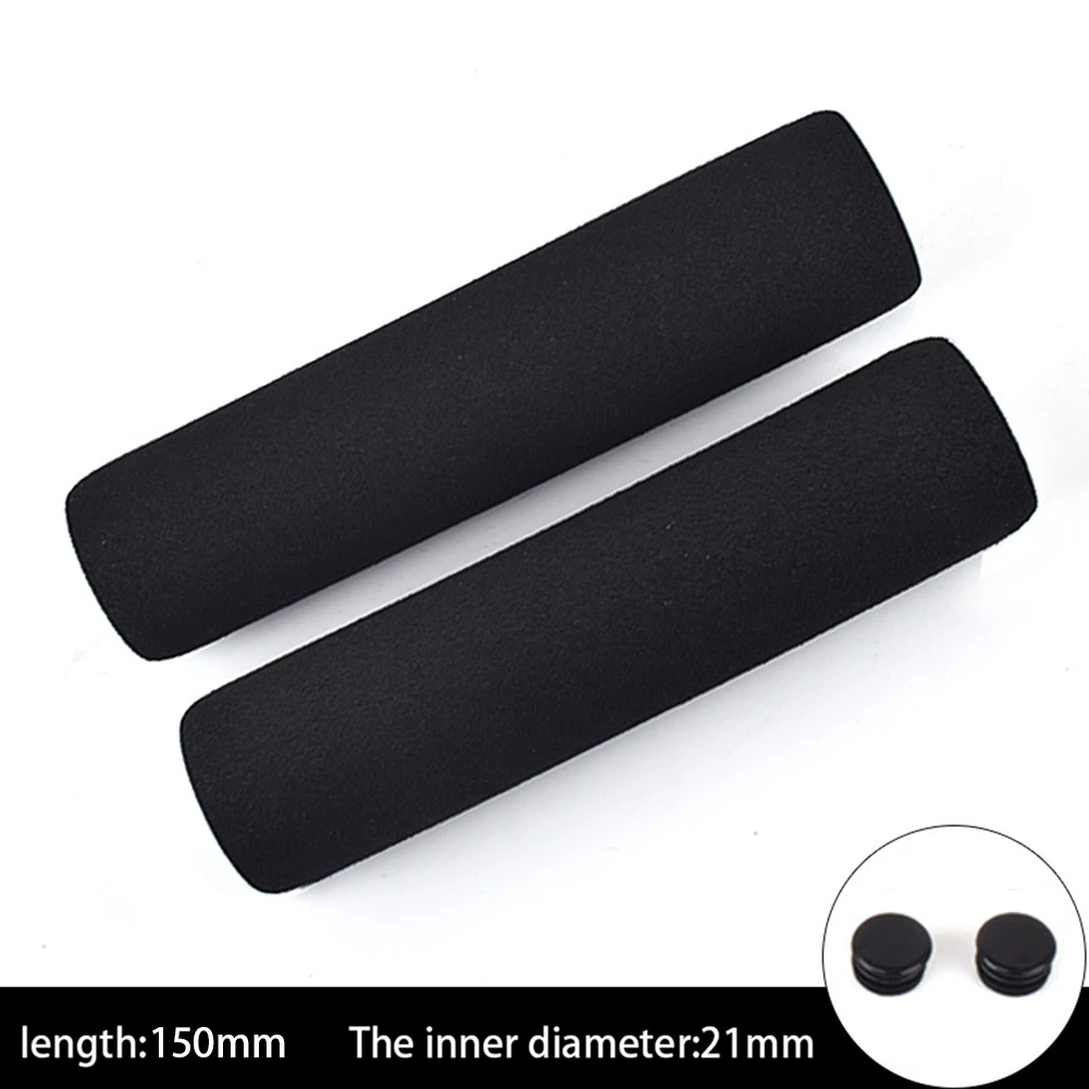 2x Bicycle MTB Handlebar Flexible Tube Sponges Foam Rubber Handle Bar Grips Kits Sets Long Sponge Hose Bike Accessories