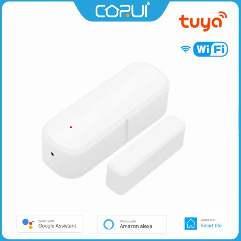 

CORUI Tuya WiFi Door Sensor Smart Home Security Alarm System Independence Alert Scene For Smart Life Alexa Google Home