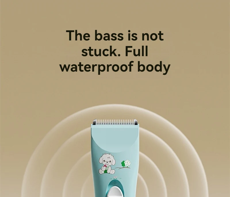 Baby Hair Clipper Quiet Shaving New Baby Electric Pusher Silent Baby Hair Shaving and Fetal Hair Cutting Tool No Lubricating Oil