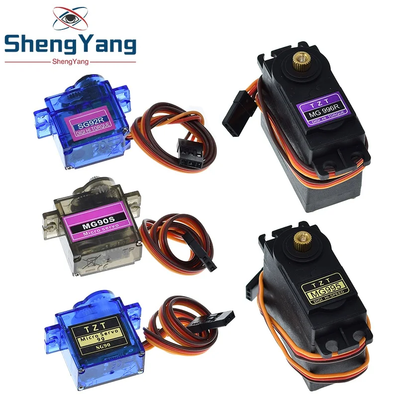 High-Torque Metal Gear Servo for DIY Projects and Robotics
