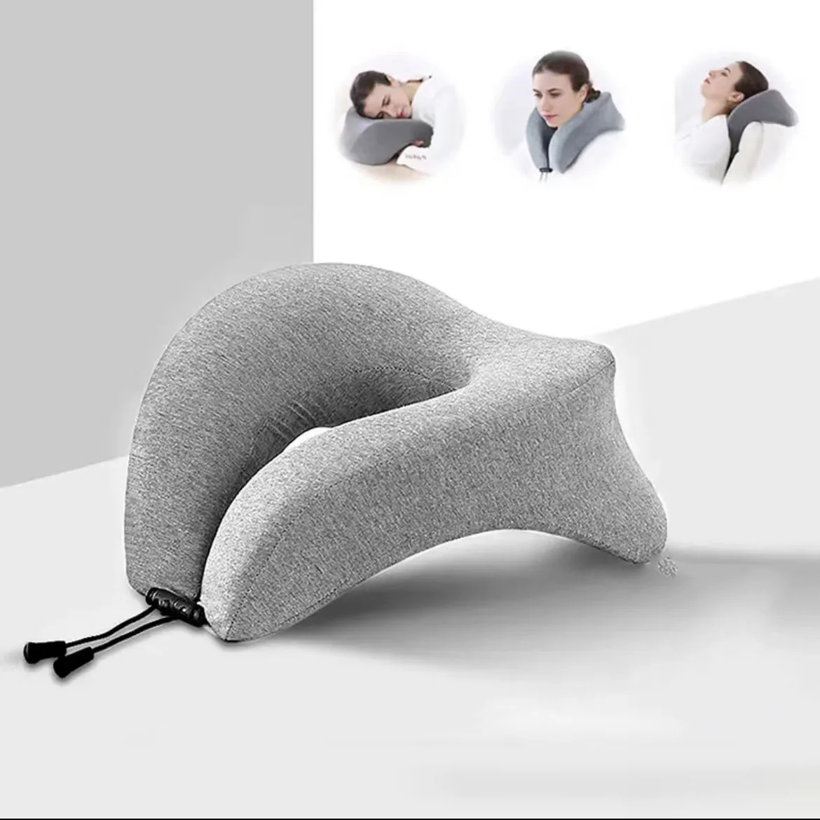 

Multifunctional U-Shape Desk Neck Pillow Memory Foam Cervical Cushion Help Sleeping Travel Plane Flight Office School Nap