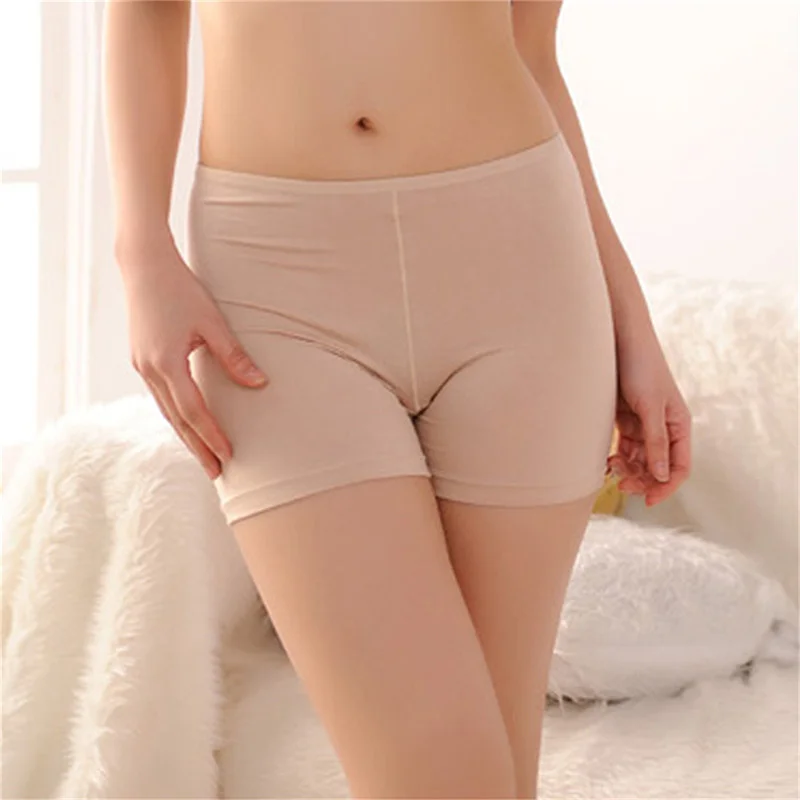 Soft Cotton Safety Shorts Under Skirt Summer Underwear