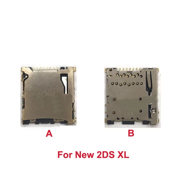 Replacement Board Parts Micro-SD TF Card Slot For NEW 2DS XL Host - Main Image