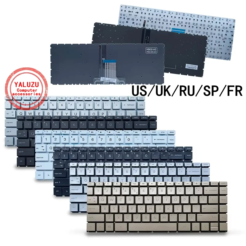 US/UK/RU/SP/FR Laptop Keyboard For HP 14-DA 14-BD 14-CB 14-CC 14