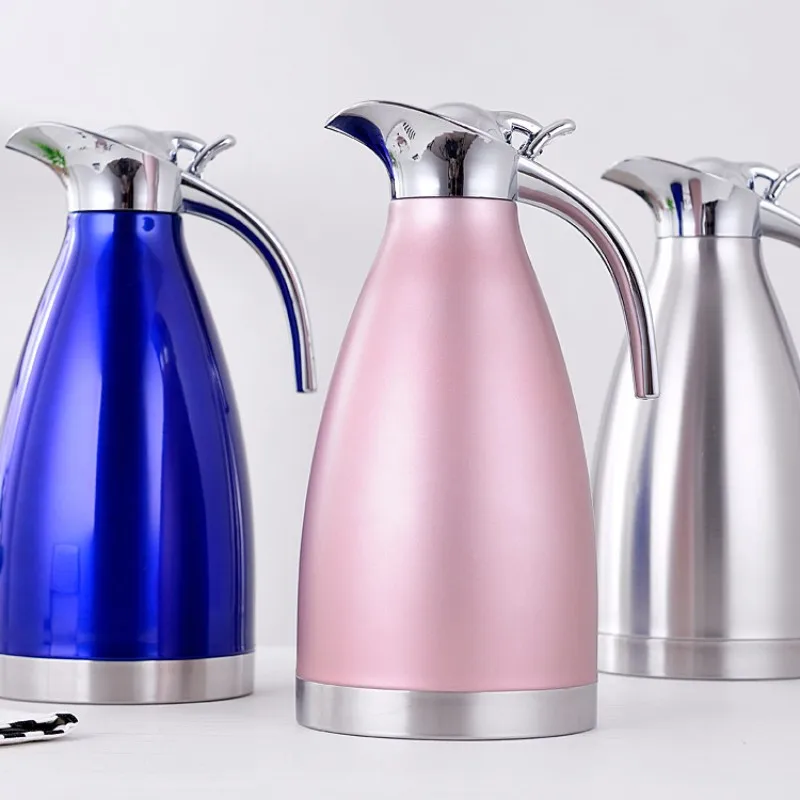 

Premium Stainless Steel Insulated Kettle, Coffee Pot, and Hot Water Bottle - The Ultimate Trio for All Your Beverage Needs