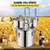 Alcohol Still 5 Gallon Brewing Distiller Double Barrels Stainless Steel Still Whisky Beer Brandy Home Brewing Kit 1