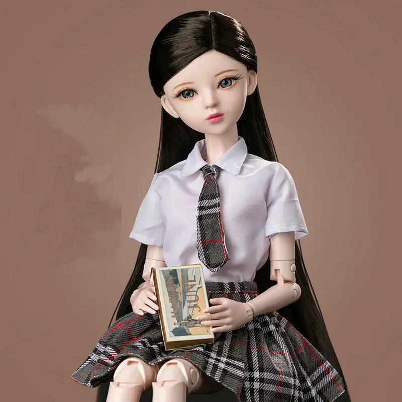 Ensemble Complet 56cm BJD Poupées Maquillage Visage