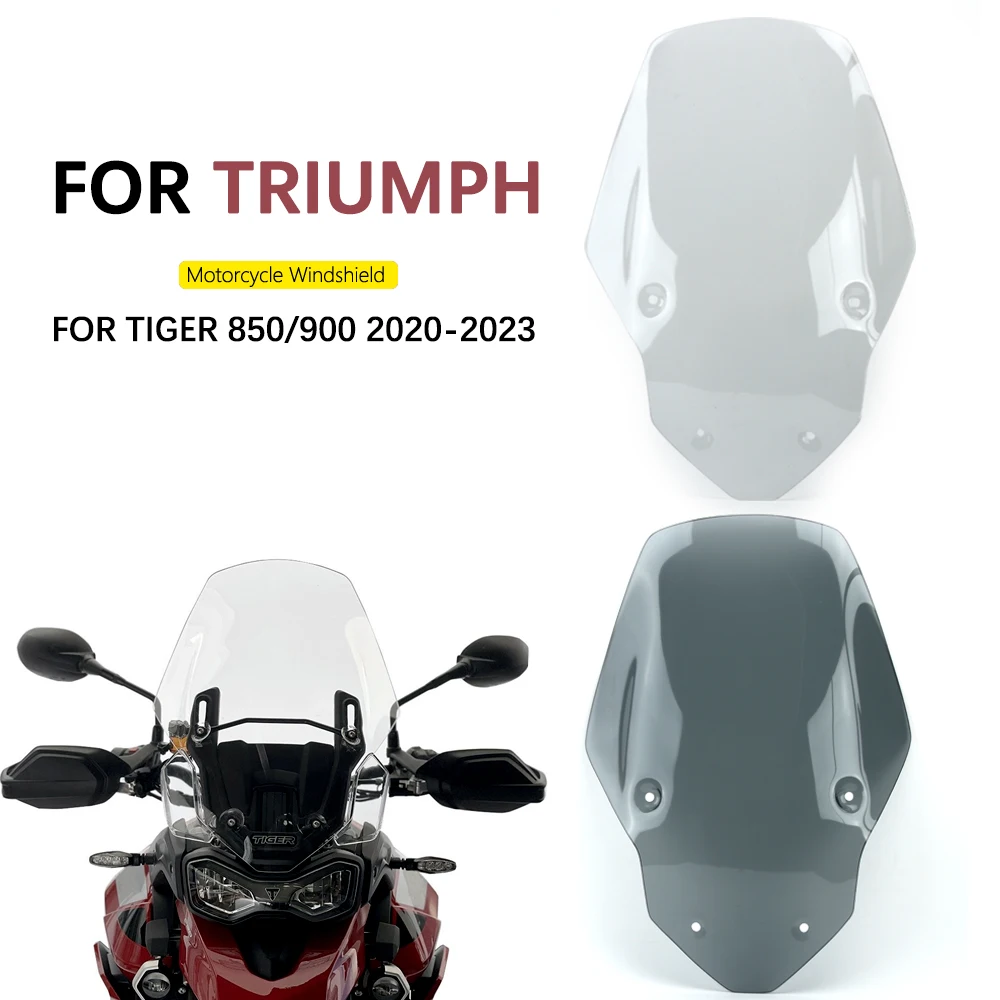 

For Triumph Tiger850 Tiger900 NEW Windshield Screen Protector Parts Tiger 850 Tiger 900 Windscreen Fixing Bracket 2020 2021-2023