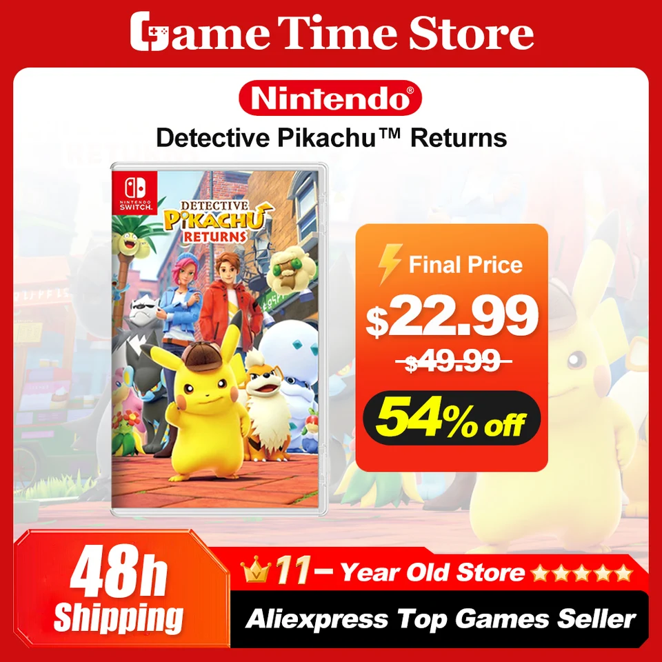 探偵ピカチュウが帰ってきた Nintendo Switch ゲームセール 100% 公式