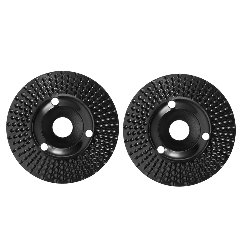 2 Pack Wood Carving Disc For Angle Grinder Rasp Disc Wooden Disc Angle Grinding Disc Grinding