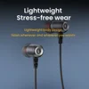 OLAF Type-C DAC Earphones Wired Headphones Handsfree Gaming Headset 3.5MM Headphone Cable Earbuds For SamsungS20 iPhone15 Xiaomi 3