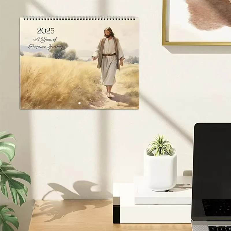 Jesus Wall Calendar Bible Verse Wall Calendar Christian Inspirational Mural Funny Jesus Bible
