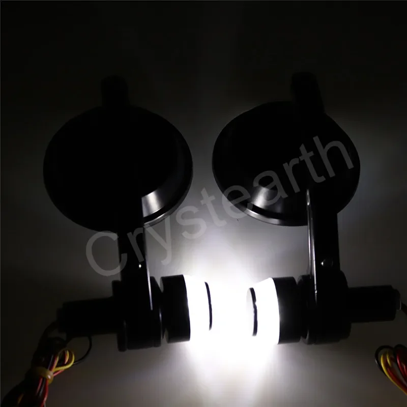 Ϲ  3  22mm 7/8 ڵ   ĸ麸 ̵ ̷ (Yamaha Harley Cafe Racer  LED ȸ ȣ )